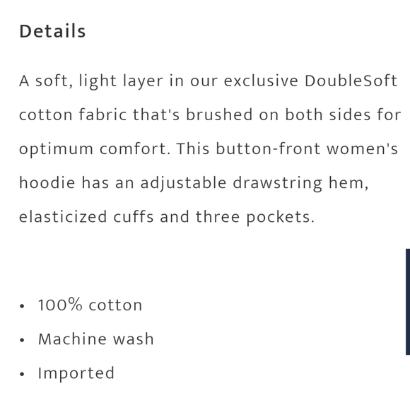 Pendleton Button Up Hooded Cropped Top - Picture 14 of 14